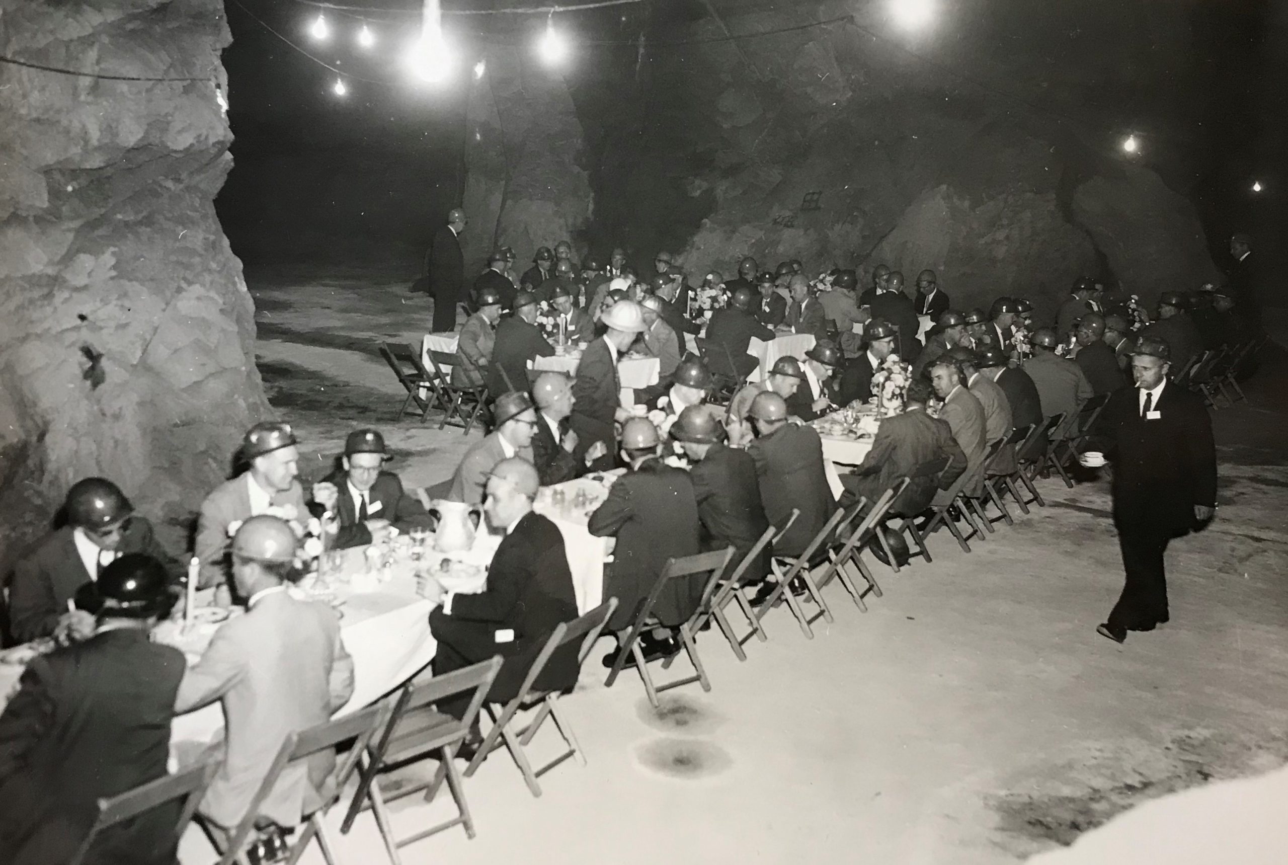 Marcus Hook Caverns Then and Now