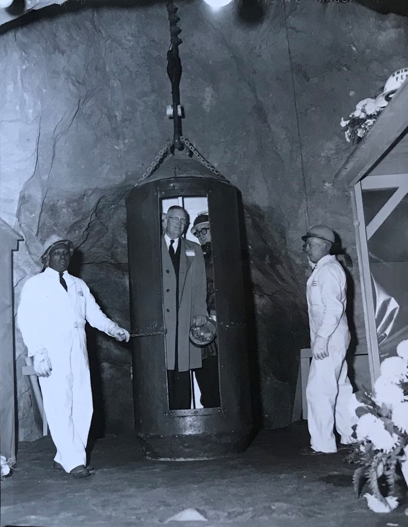 Marcus Hook Caverns Then and Now